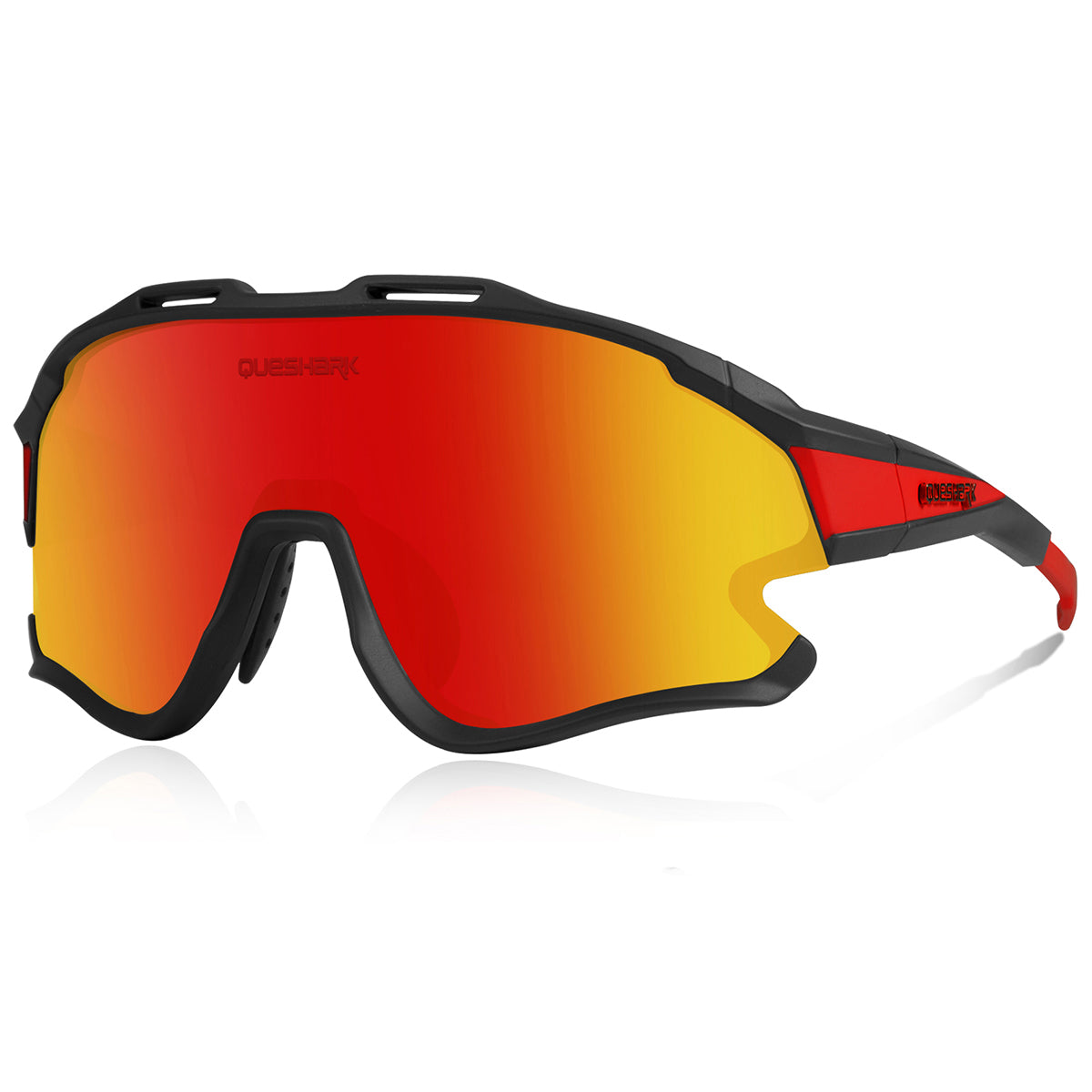 1 Polarized Sports Sunglasses Cycling Glasses Mens UV400 Bike