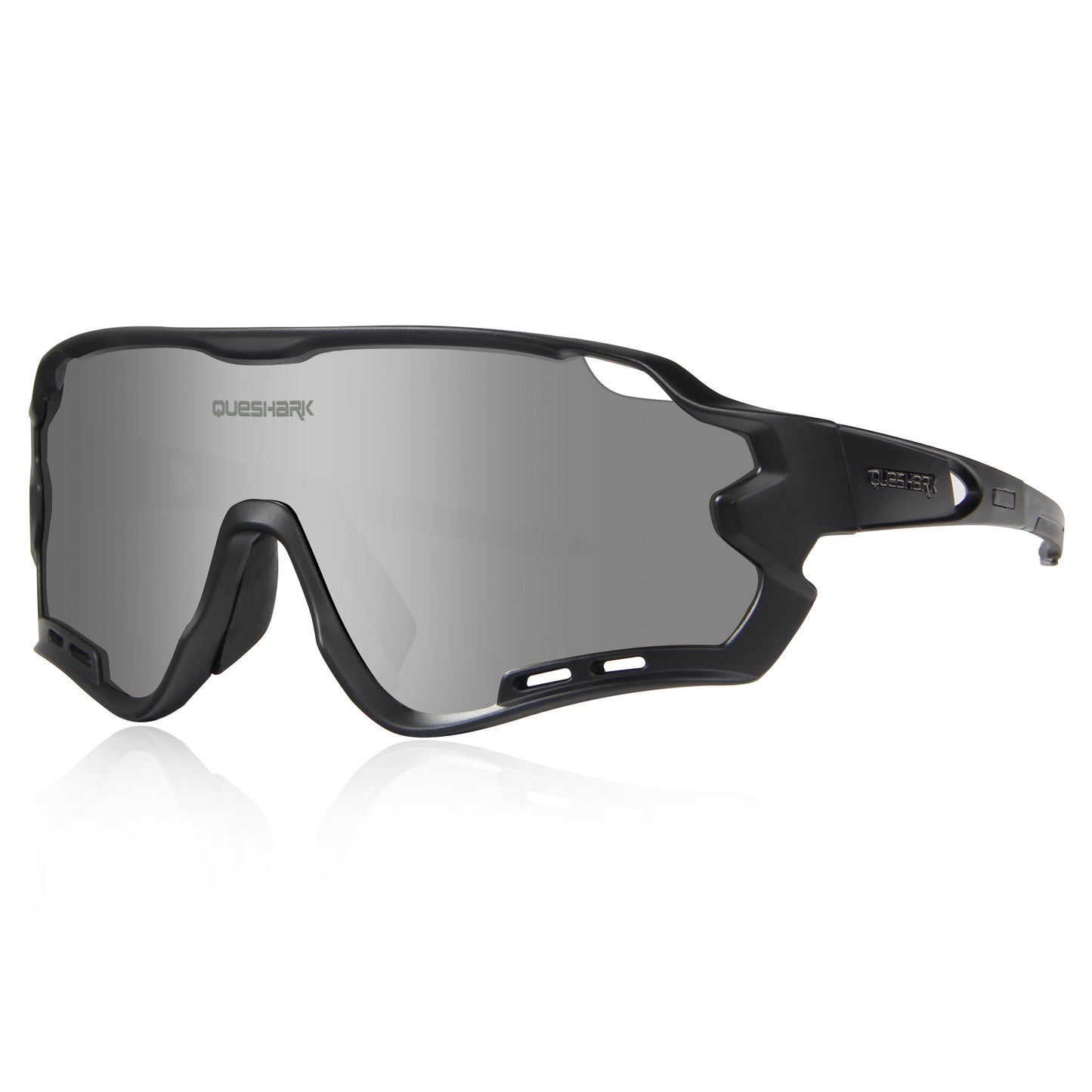 Queshark Polarized Cycling Sunglasses Sports Women Men HD TR90 Frame MTB  Road Bike Bicycle Glasses UV400 Fishing Eyewear