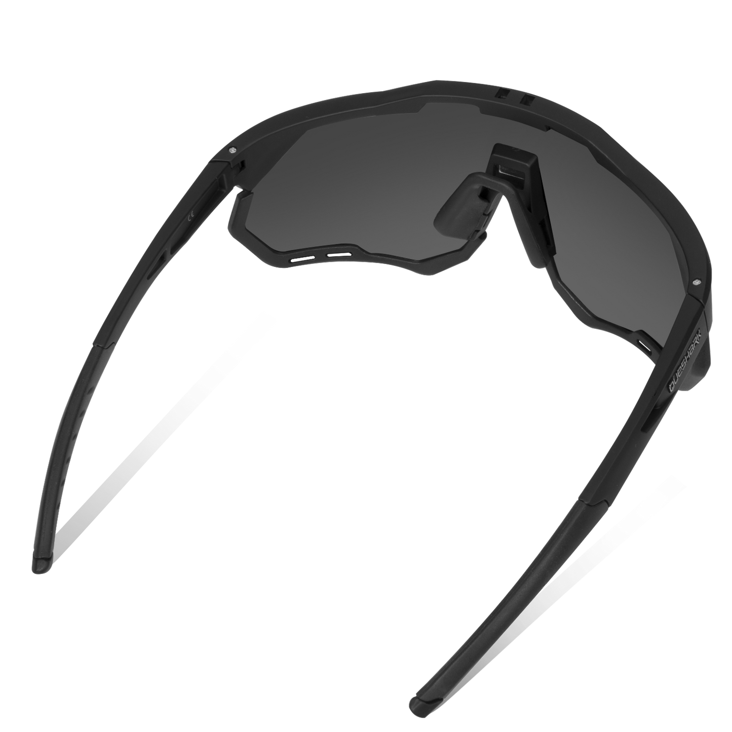 Queshark Polarized Cycling Glasses Men Women Sport Sunglasses with  Replaceable Frame QE52 Carbon Fiber – QUESHARK