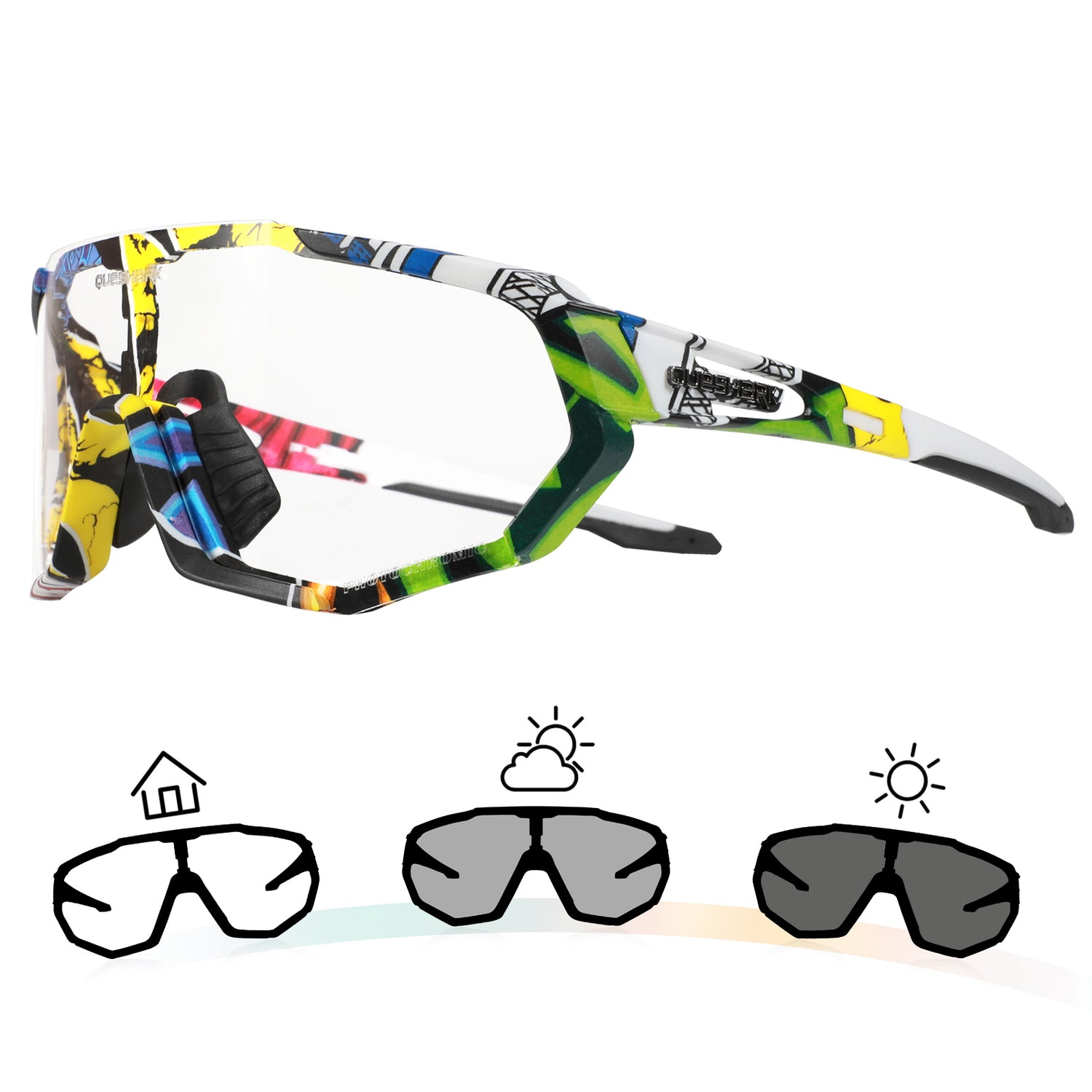 Cycling Glasses Photochromic Sunglasses Men Women Mountain Bike